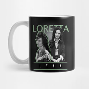 Loretta lynn +++ vintage style Mug